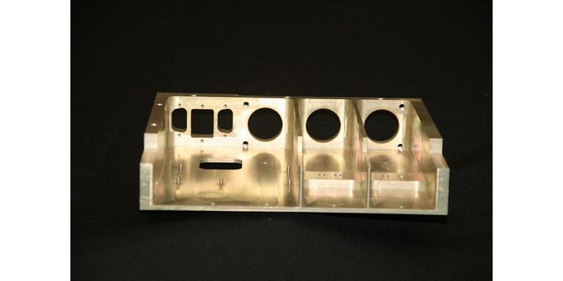 Machined metal product