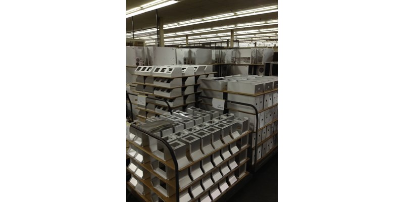 Volume of metal available at ESF